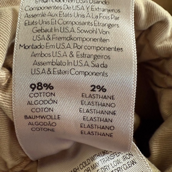 Mother The Yoyo Ruffle Greaser Ankle Pant Tan Paper Bag Waist Size 26 - Picture 16 of 16